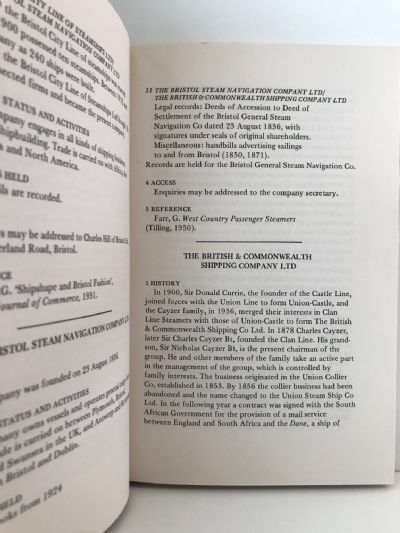 SHIPPING: A Survey of Historical Records
