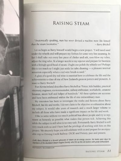 BARRY BRICKELL: A Head of Steam