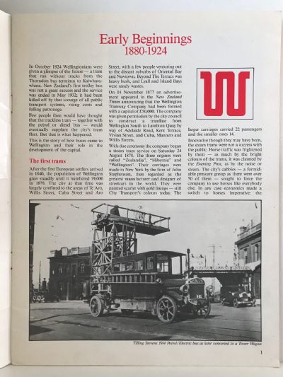 BUSES THROUGH THE YEARS: Wellington City Transport