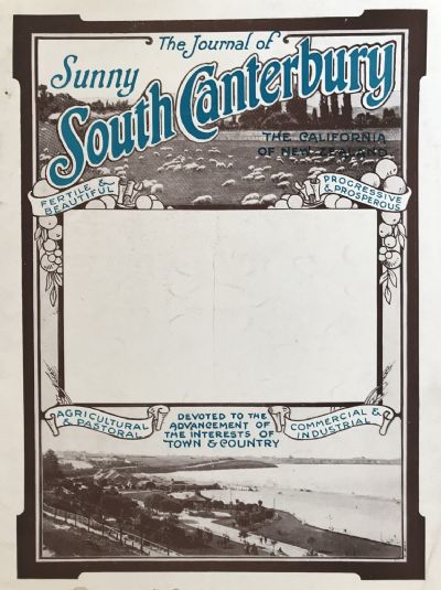 THE JOURNAL OF SUNNY SOUTH CANTERBURY: January 1926 