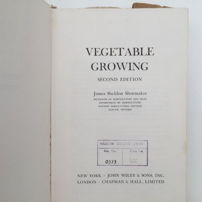 Vegetable Growing