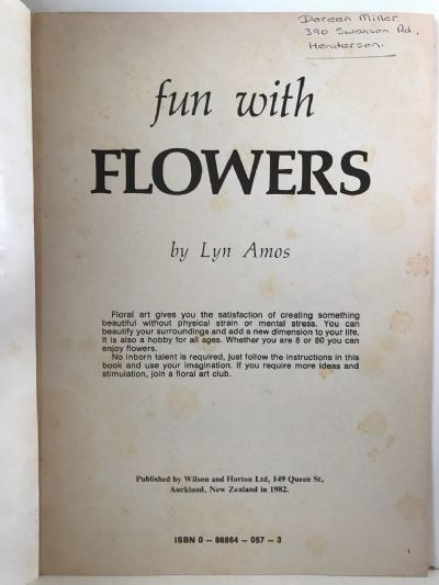 FUN WITH FLOWERS