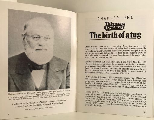 THE STEAM TUG: William C. Daldy - An Illustrated History to Celebrate 50 Years