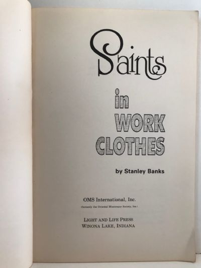 SAINTS IN WORK CLOTHES
