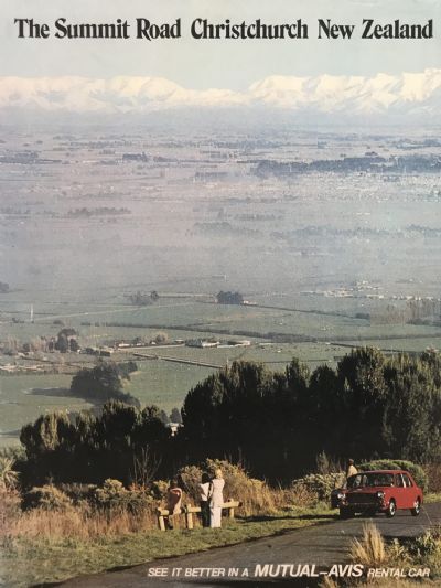 THE SUMMIT ROAD: Christchurch New Zealand 