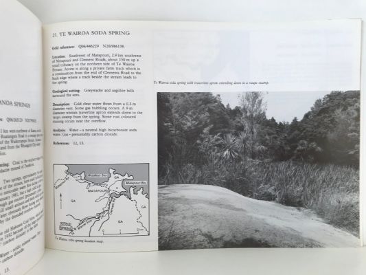 MINERAL AND THERMAL WATERS AND SPRINGS of North Auckland