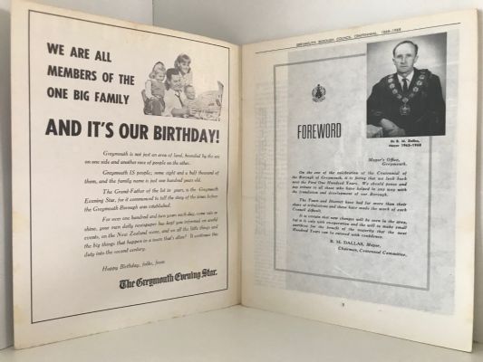 GREYMOUTH: The First 100 Years 1868 - 1968