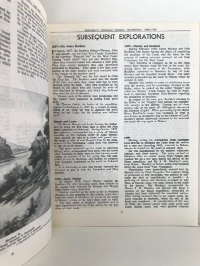 GREYMOUTH: The First 100 Years 1868 - 1968