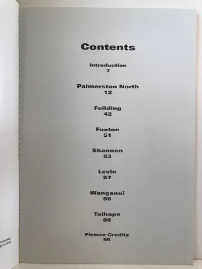MANAWATU & WANGANUI: Pictures From the Past