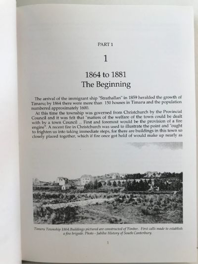 WHEN THE SMOKE CLEARS: A History of the Timaru Fire Brigade 1864 - 1995