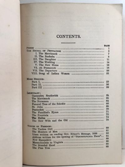 POEMS: of John Greenleaf Whittier - With Explanatory Notes