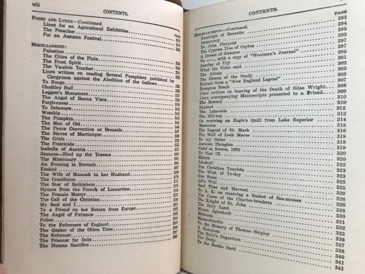 POEMS: of John Greenleaf Whittier - With Explanatory Notes