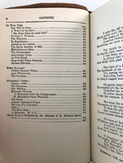 POEMS: of John Greenleaf Whittier - With Explanatory Notes