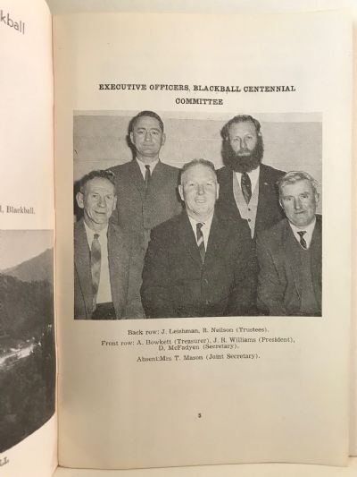 BLACKBALL CENTENNIAL 1866 - 1966: Official Souvenir
