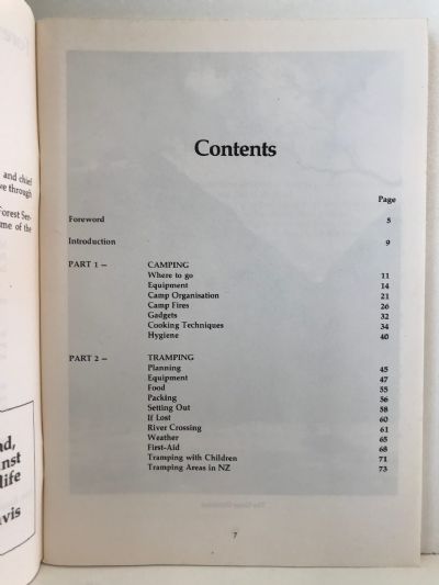 GUIDE TO THE GREAT OUTDOORS A Manual on Camping and Tramping in New Zealand