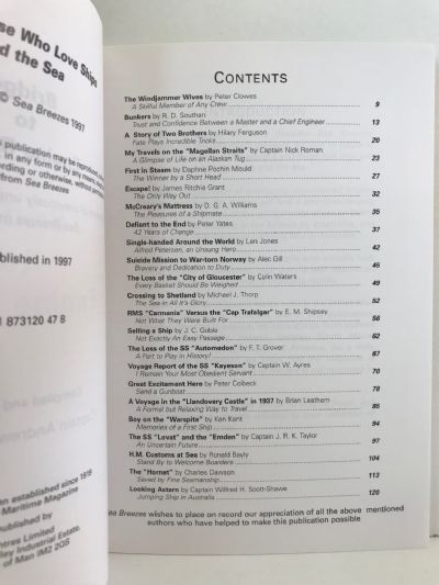 BRIDGE TO ENGINE ROOM: A Collection of Unpublished Articles From Sea Breezes