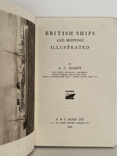 BRITISH SHIPS and SHIPPING