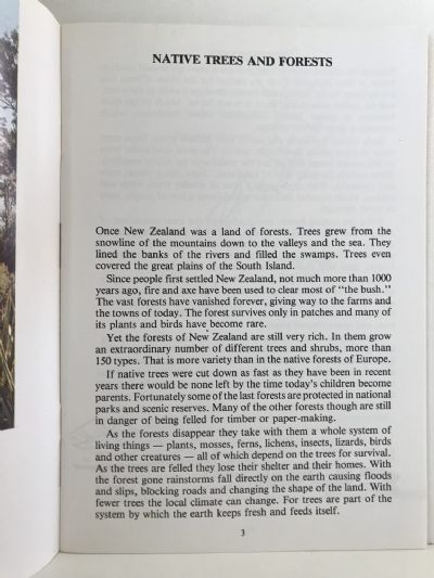 THE NATIVE TREES AND FORESTS of New Zealand - The Children's Guide