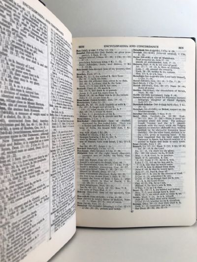 THE BIBLE READER'S ENCYCLOPAEDIA and CONCORDANCE: Revised Edition