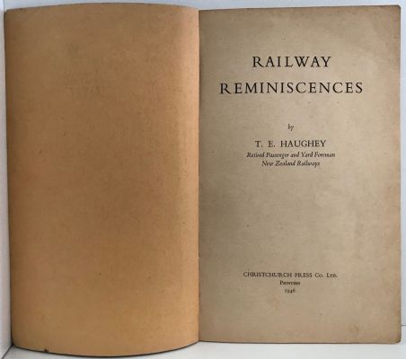 RAILWAY REMINISCENCES