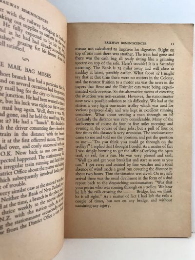 RAILWAY REMINISCENCES