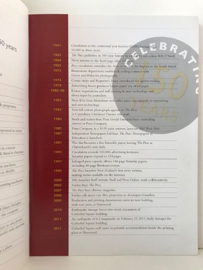 FIRST WITH THE NEWS: The Press - An Illustrated History 150 years