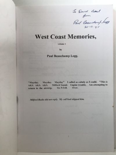 WEST COAST MEMORIES: It's all about the flying - Volume 1 and 2