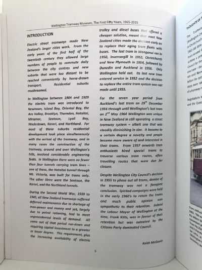 WELLINGTON TRAMWAY MUSEUM: The First Fifty Years 1965-2015