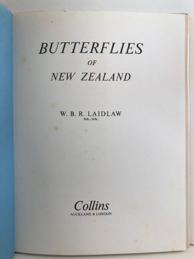 BUTTERFLIES OF NEW ZEALAND