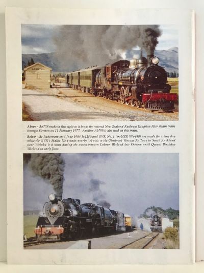 TWILIGHT OF STEAM TRAINS IN NEW ZEALAND (1965-1971)