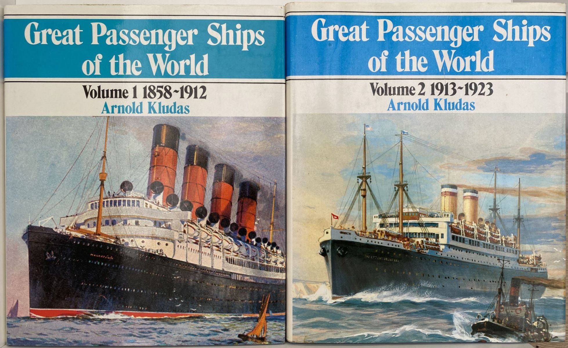 GREAT PASSENGER SHIPS OF THE WORLD 1858 to 1923
