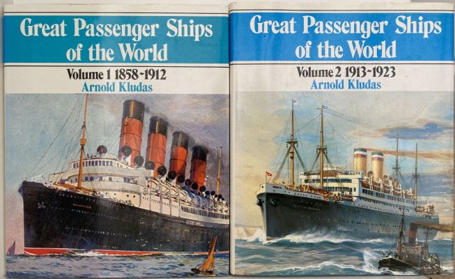 GREAT PASSENGER SHIPS OF THE WORLD 1858 to 1923 