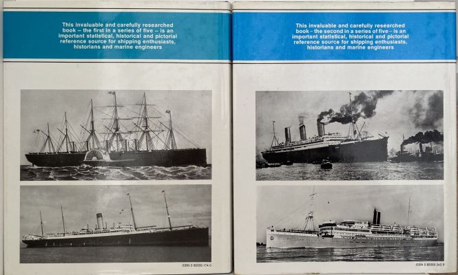 GREAT PASSENGER SHIPS OF THE WORLD 1858 to 1923