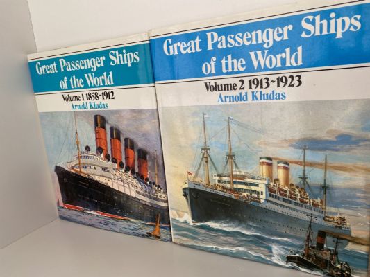 GREAT PASSENGER SHIPS OF THE WORLD 1858 to 1923