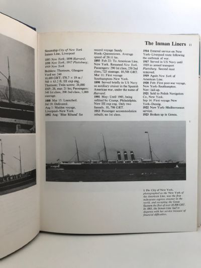 GREAT PASSENGER SHIPS OF THE WORLD 1858 to 1923