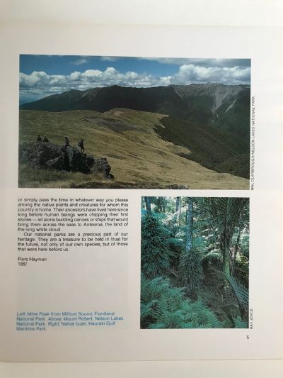 NEW ZEALAND NATIONAL PARKS