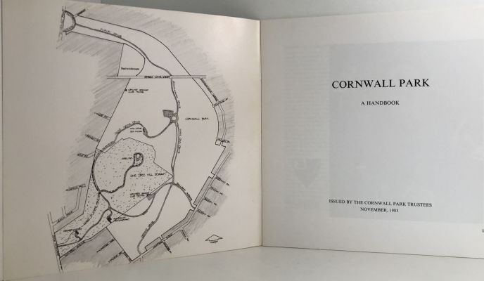 CORNWALL PARK, Auckland: A Handbook