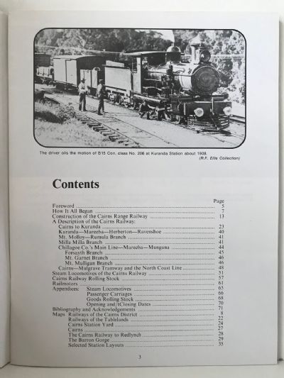 RAILS TO THE TABLELAND: The Story of the Cairns Railway