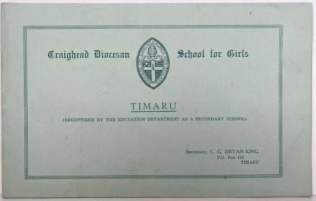 CRAIGHEAD DIOCESAN: School for Girls Timaru - Information guide