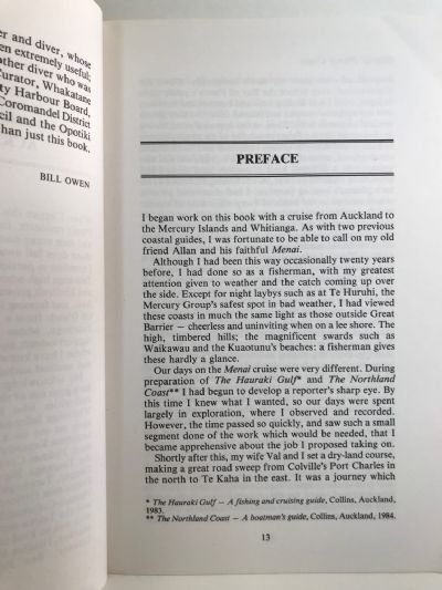 BILL OWEN'S BAY OF PLENTY COAST: From Cape Colville To Cape Runaway