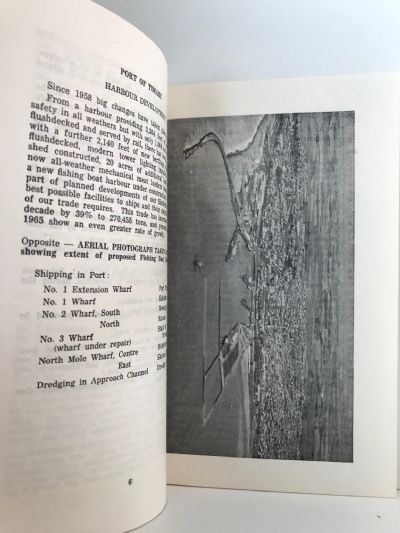 TIMARU HARBOUR BOARD: Port Information and Tide Tables for the Year 1965
