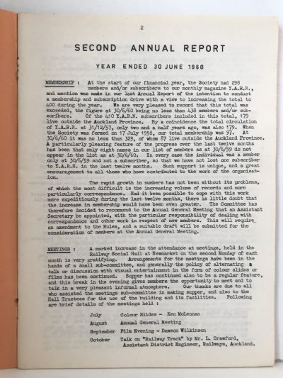 THE RAILWAY ENTHUSIASTS' YEARBOOK 1960