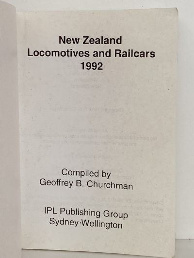 NEW ZEALAND LOCOMOTIVES AND RAILCARS
