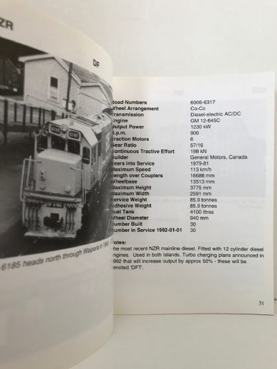 NEW ZEALAND LOCOMOTIVES AND RAILCARS